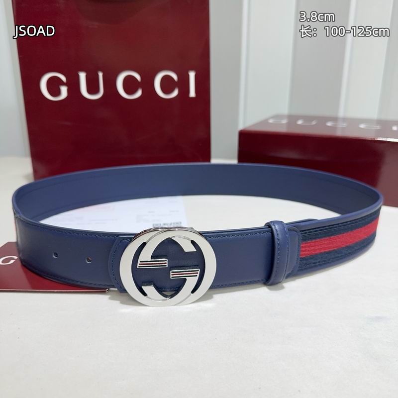 Gucci belt 38mmX100-125cm 8L07